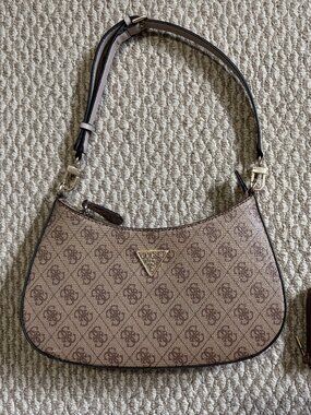 GUESS Noelle Top Zip Shoulder Bag + Wallet